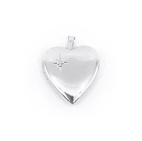 Sterling Silver Heart Shape Locket