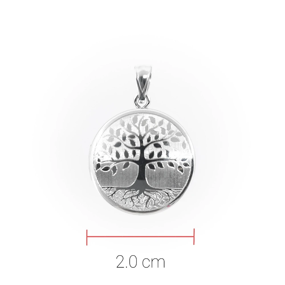 Sterling Silver Tree of Life Locket