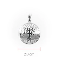Sterling Silver Tree of Life Locket