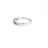14K White Gold 0.33cttw Diamond Ring, size 6.5