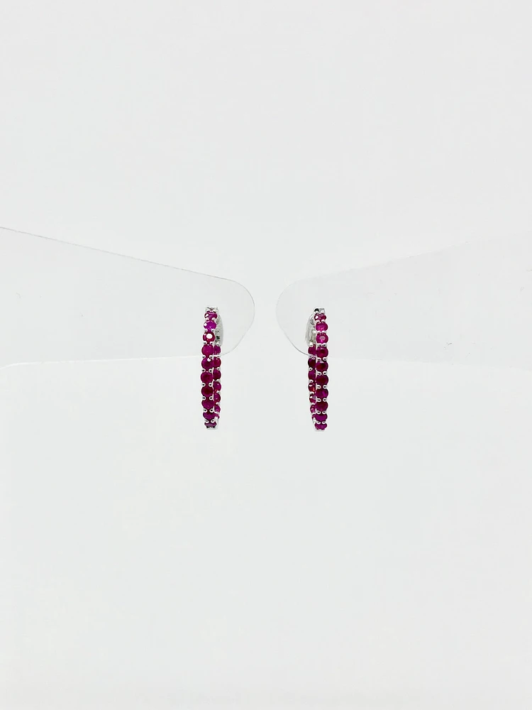 Ruby Earrings