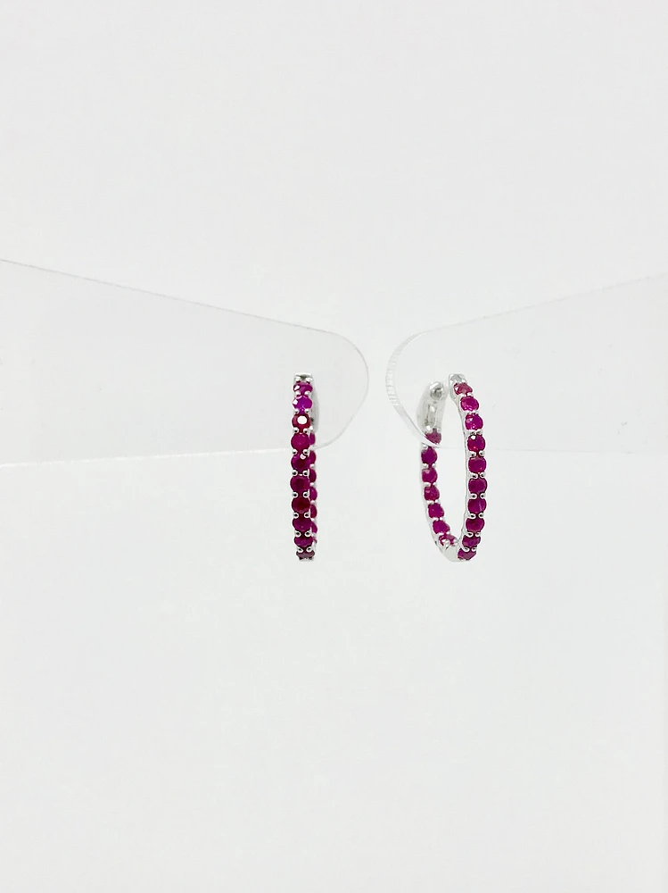 Ruby Earrings