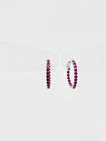 Ruby Earrings