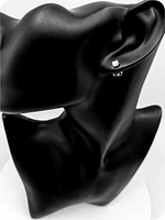 14K White Gold 0.25cttw Canadian Diamond Earrings