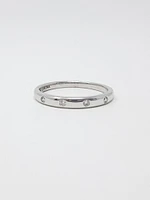 10K Gold Diamond Ring - /