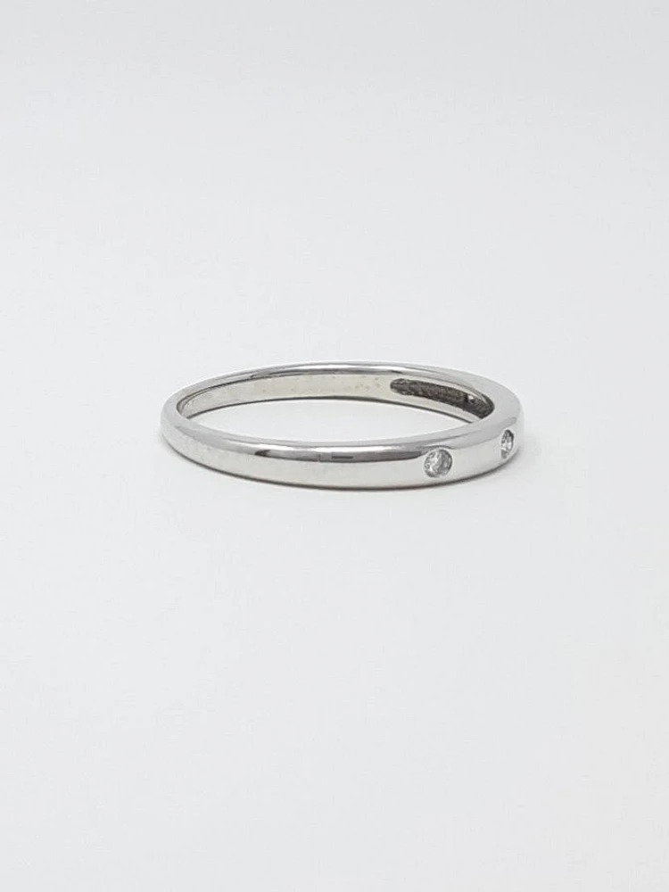 10K Gold Diamond Ring - /