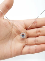 Diamond Pendant (Blue dia)