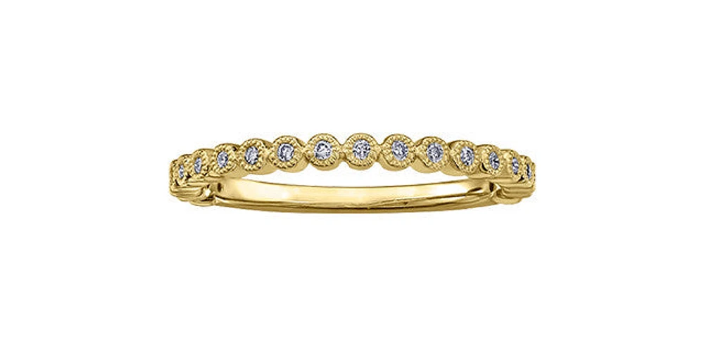 Yellow Gold Diamond Ring