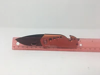 Orange Folding Knife