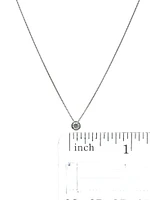 Diamond Solitaire Necklace