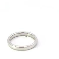 14K White Gold 0.16cttw Diamond Ring - size 6.5