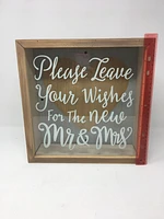 Mr and Mrs Envelope Box