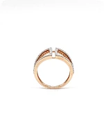 10K Rose Gold 0.40cttw Diamond Ring - /