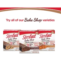 Bake Shop Meal Replacement Bars with 15g Protein and 6g Fibre
