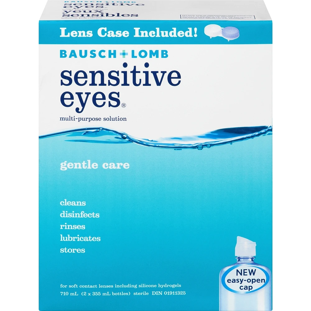 Solution polyvalente Yeux Sensibles format double