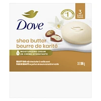 Dove Pampering Beauty Bar for healthy-looking skin Shea Butter and Warm Vanilla 106 g 3 count