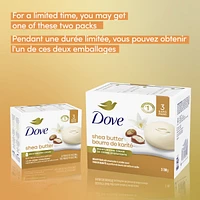 Dove Pampering Beauty Bar for healthy-looking skin Shea Butter and Warm Vanilla 106 g 3 count