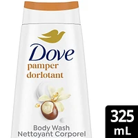 Pampering Body Wash for renewed, healthy-looking skin Shea Butter & Vanilla gentle body cleanser leaves skin soft