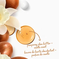 Pampering Body Wash for renewed, healthy-looking skin Shea Butter & Vanilla gentle body cleanser leaves skin soft