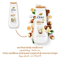 Pampering Body Wash for renewed, healthy-looking skin Shea Butter & Vanilla gentle body cleanser leaves skin soft