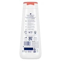 Body Wash for Renewed, Healthy-Looking Skin Rebalancing White Peach & Rice Milk Gentle Body Cleanser with 24hr Renewing MicroMoisture