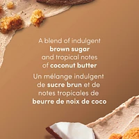 Dove  Body Scrub For Silky Smooth Skin, Brown Sugar & Coconut Butter Exfoliates & Restores Skin's Natural Nutrients, 425g