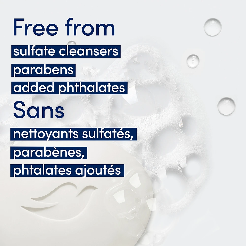 Pain de Beauté nettoyant doux pour la peau et hydratant pour un soin cutané doux Dove Original conçu avec 1/4 de crème hydratante, 90g