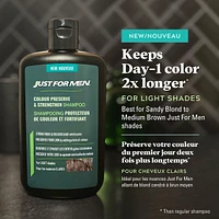 Just for Men Colour Preserve and Strengthen Shampoo for Light Shades
