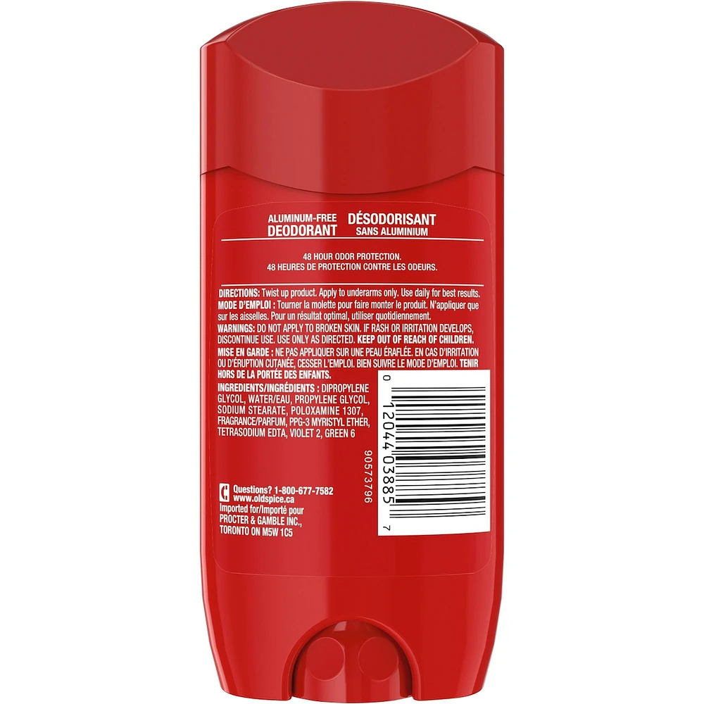 Désodorisant Old Spice High Endurance pour hommes, parfum Frais