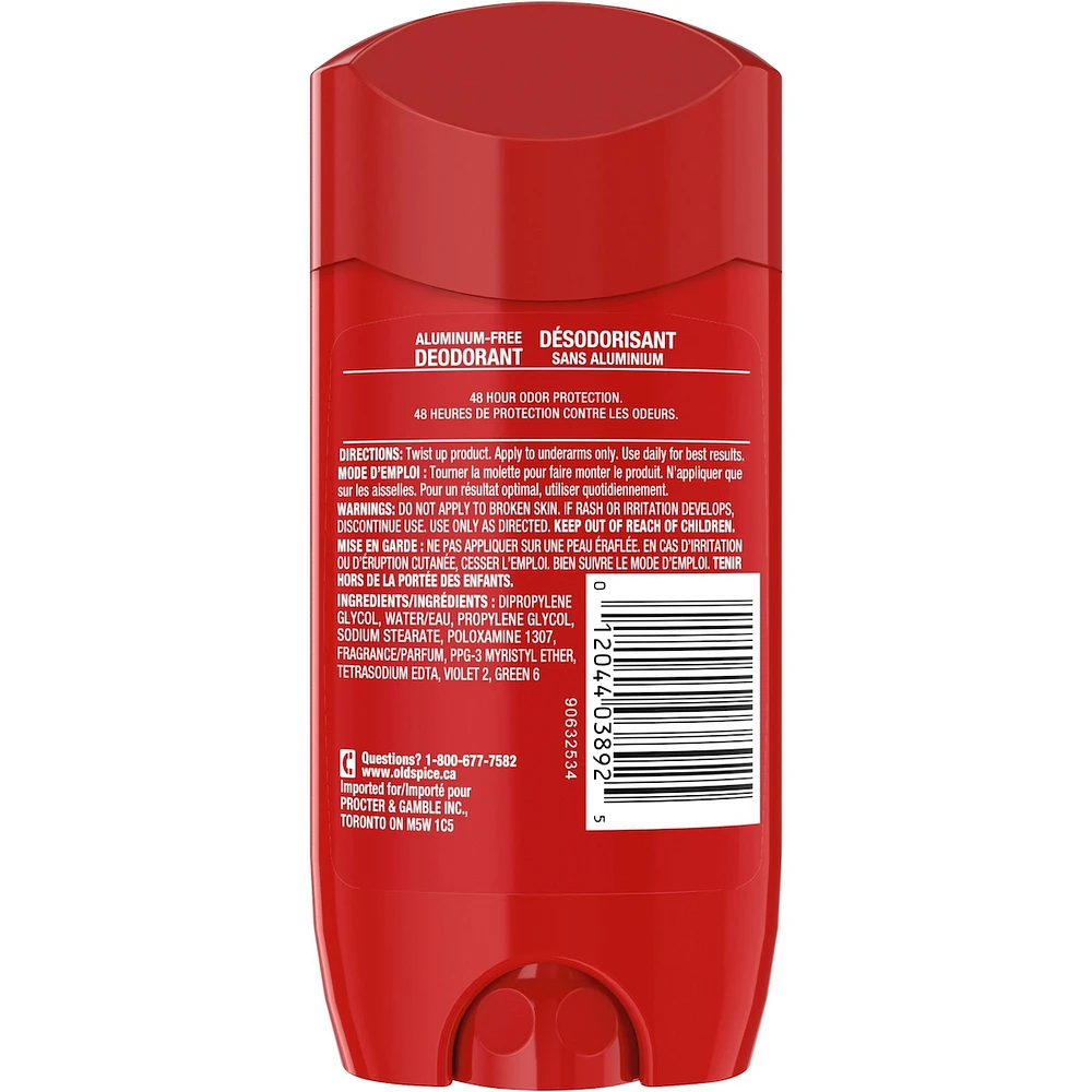 Désodorisant Old Spice High Endurance Pure Sport pour hommes, 85 g