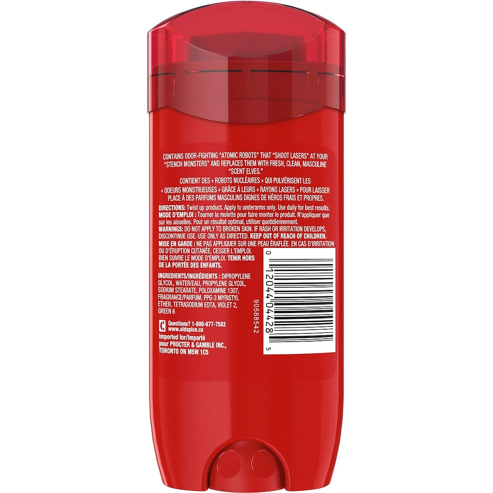 Désodorisant Old Spice High Endurance pour hommes, parfum Frais