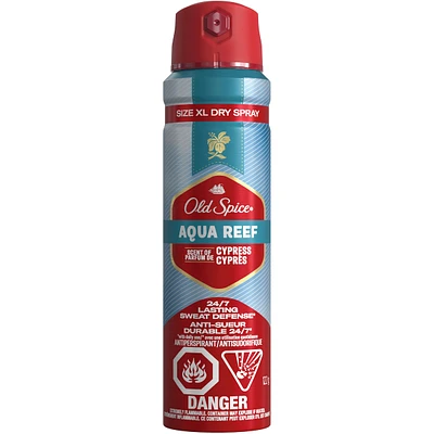Vaporisateur antisudorifique et désodorisant Old Spice, Aqua Reef