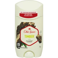 Antisudorifique et désodorisant invisible en bâton Old Spice Timber pour hommes avec parfum de bois de santal inspiré de la nature, 73 g chacun