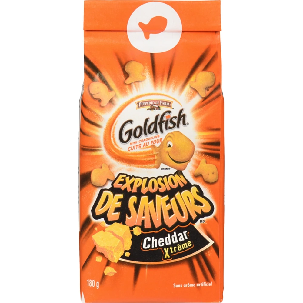 Goldfish Explosion de saveurs MC Cheddar Extrême (180 g)