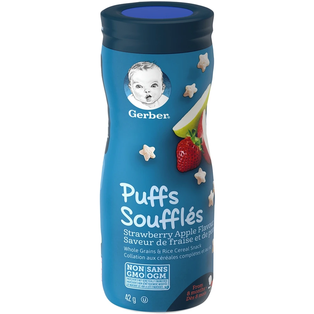 SOUFFLÉS Saveur Fraise Pomme Collations pour bébés