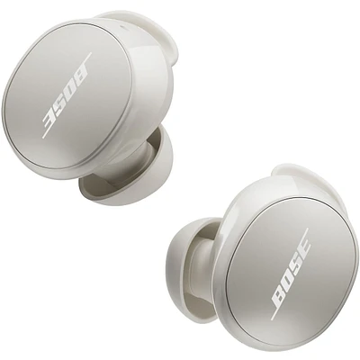 Écouteurs sans fil antibruit QuietComfort de Bose (fumée blanche)