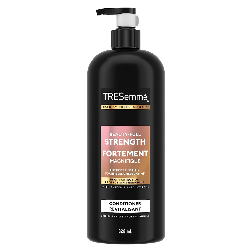 Revitalisant pour cheveux fins TRESemmé Beauty-Full Strength + Biotine & Fortimax avec Technologie Pro Style™