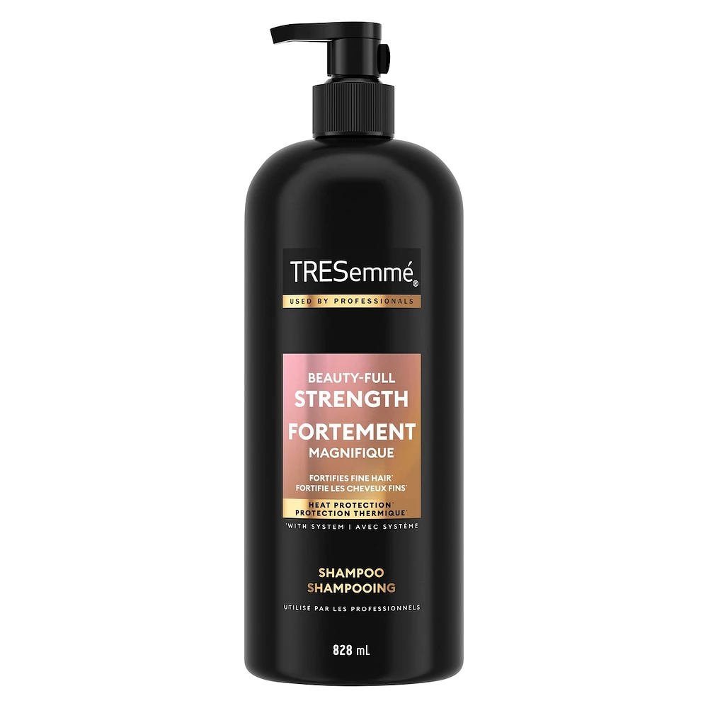 Shampooing pour cheveux fins TRESemmé Beauty-Full Strength + Biotine & Fortimax avec Technologie Pro Style™