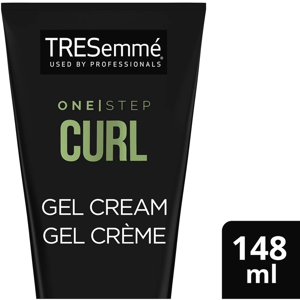 Gel Crème 5 en 1 pour cheveux épais et frisottés TRESemmé One-Step Curl produit coiffant multitâche