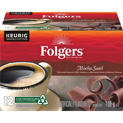 Capsules de café K-Cup tourbillon de moka 12 Capsules