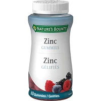 Zinc,15 mg, 60 Gummies