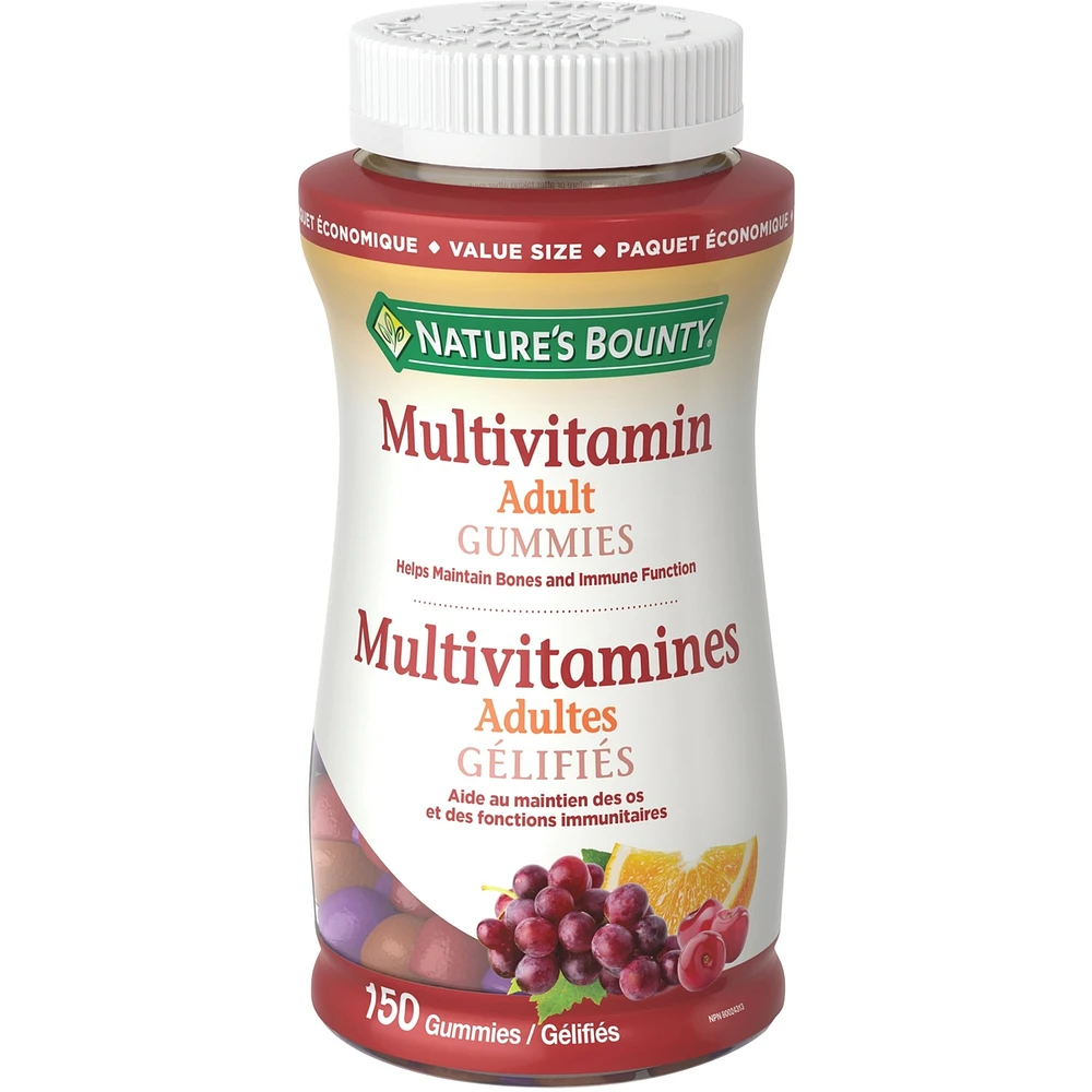 Gélifiés de Multivitamines