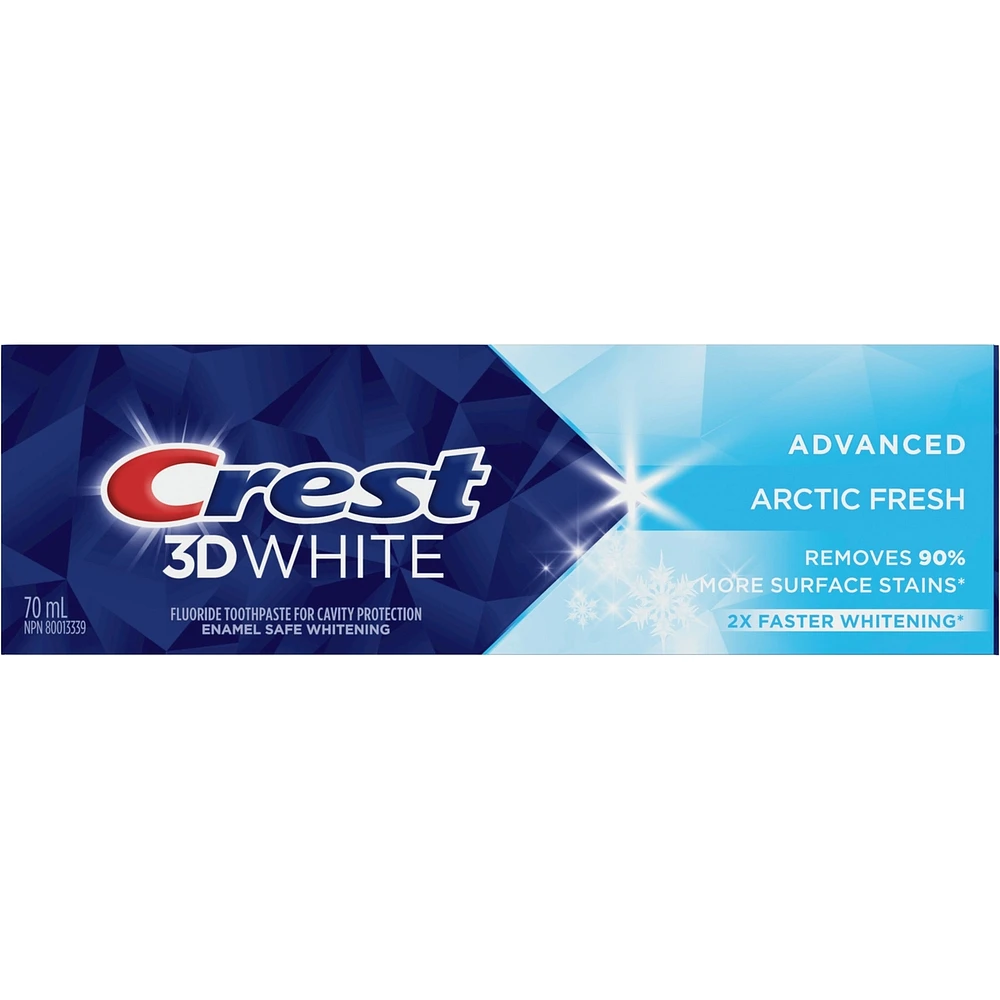 Crest 3D White Advanced, Teeth Whitening Toothpaste Arctic Fresh