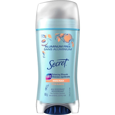 Clinical Strength Invisible Solid Antiperspirant and Deodorant, White Peach