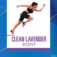 Clinical Strength Invisible Solid Antiperspirant and Deodorant, Clean Lavender