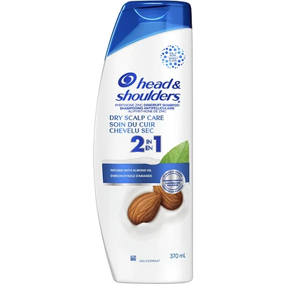 Shampooing et revitalisant antipelliculaire 2∘en∘1 Head & Shoulders Soin du cuir chevelu sec