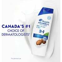 Shampooing et revitalisant antipelliculaire 2∘en∘1 Head & Shoulders Soin du cuir chevelu sec
