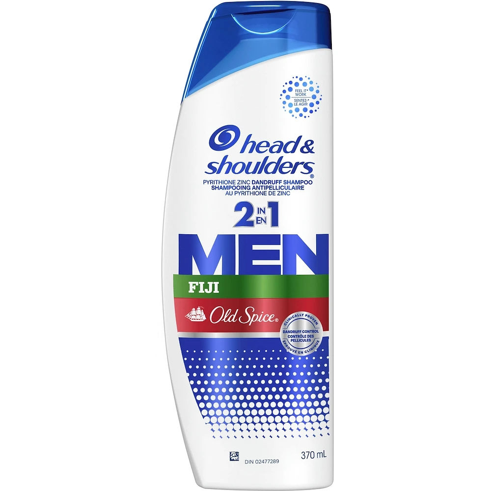 Shampooing et revitalisant 2 en 1 Head & Shoulders Old Spice Fiji