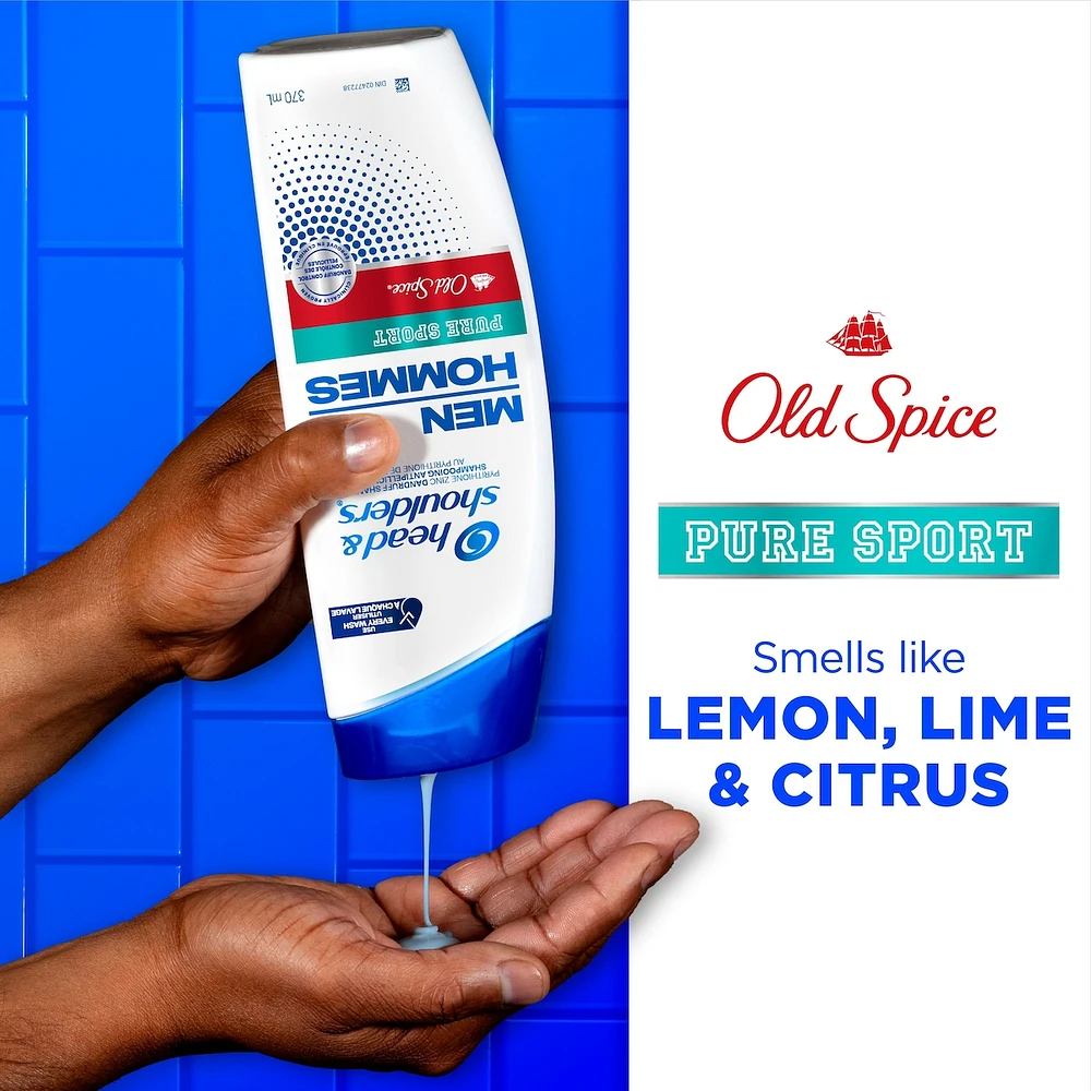 Shampooing Head & Shoulders Old Spice Pure Sport