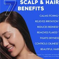 Shampooing et revitalisant 2 en 1 Head & Shoulders Nettoyage en profondeur du cuir chevelu
